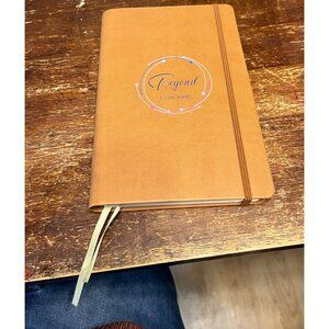 Castelli Tan Leather Spiral Notebook With Lined Pages Made In Italy FSC-Certifie